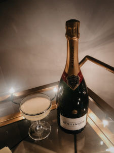 New Year's Eve champagne