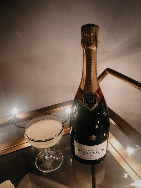 New Year's Eve champagne