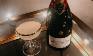New Year's Eve champagne
