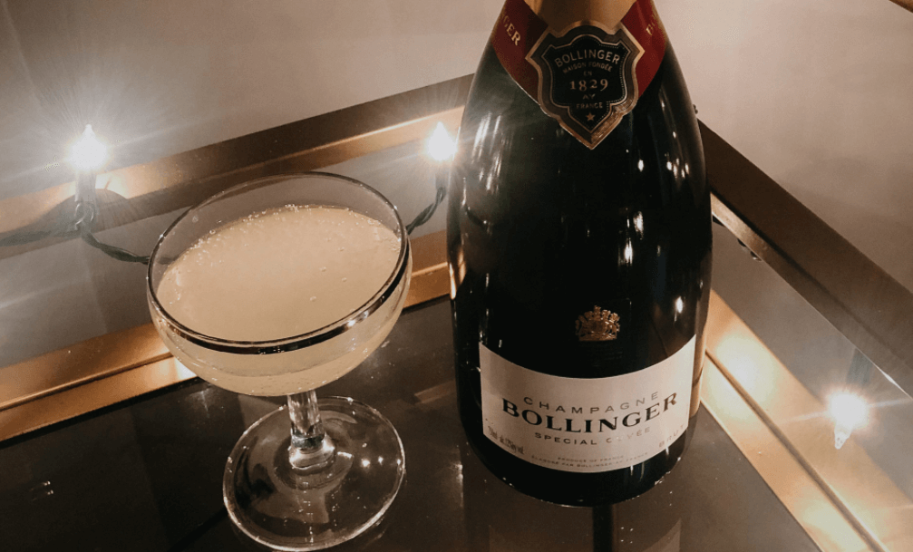 New Year's Eve champagne