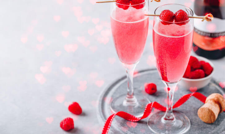 Valentine’s Day cocktail recipes