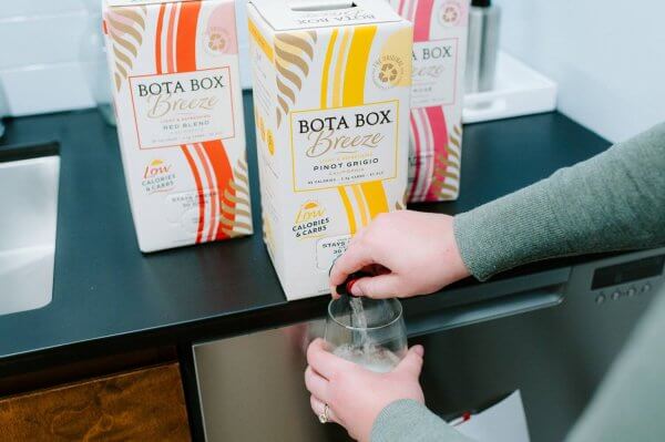 drinks to pair with your cookout - bota box breeze
