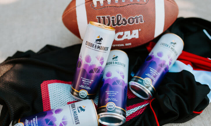 canned cocktails for football