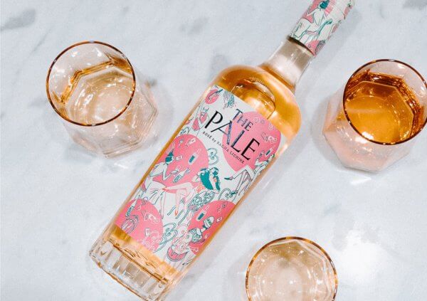 The Pale wine bottle